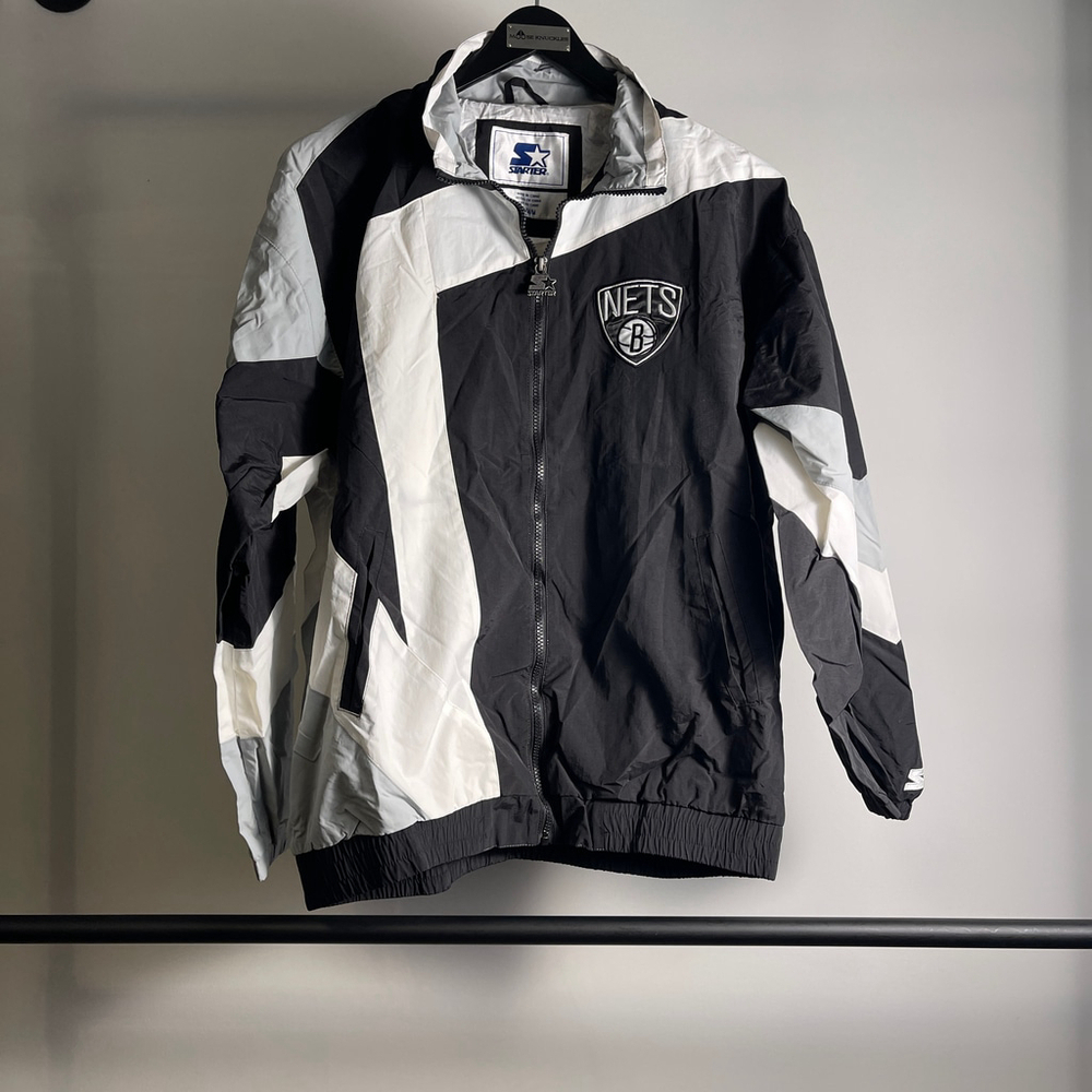 Men's Starter Brooklyn Nets lightweight Jacket Size M